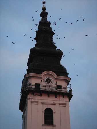 A híres tótkomlósi templomtorony