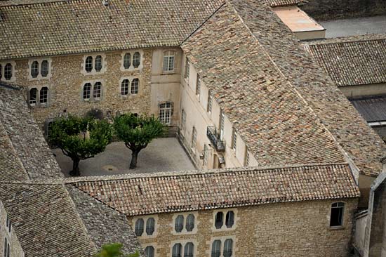 gyönyörű belső udvar