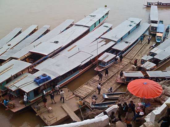 ilyen hajóval jöttünk